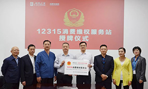&ldquo;12315，服务在FH至尊集团" &mdash;安徽岳阳北城店&ldquo;12315消费维权服务站&rdquo;授牌活动